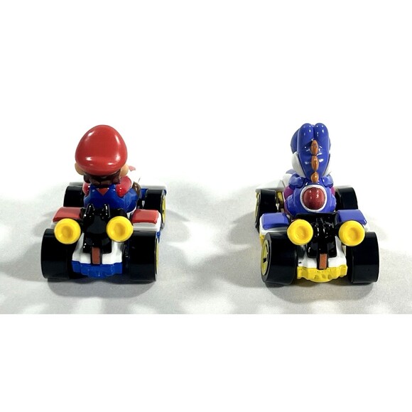 Mattel 2018 Nintendo Mario Kart Die-cast Toys Lot Of 2 Super Mario & Yoshi - Picture 4 of 8